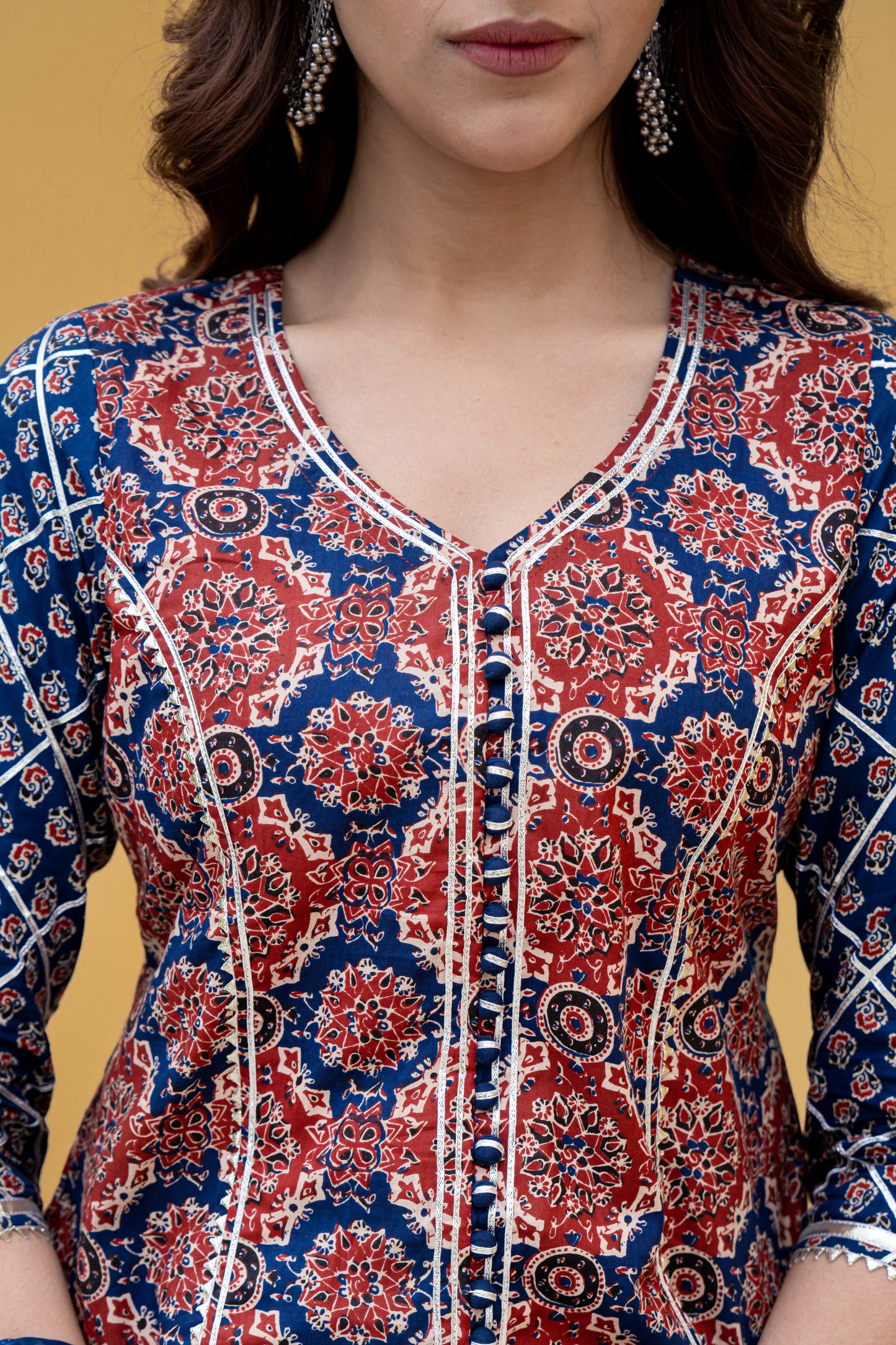 AFREEN KURTA SHARARA- SET OF 3