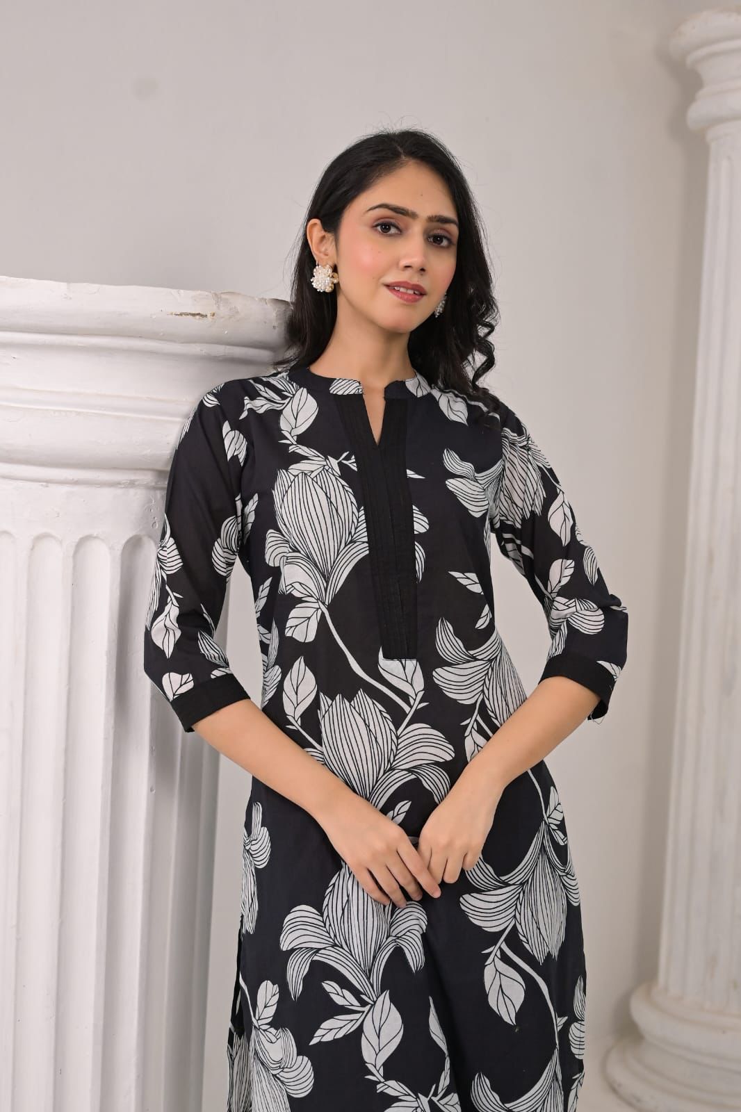 FLORAL PRINT PURE COTTON CO-ORD SET