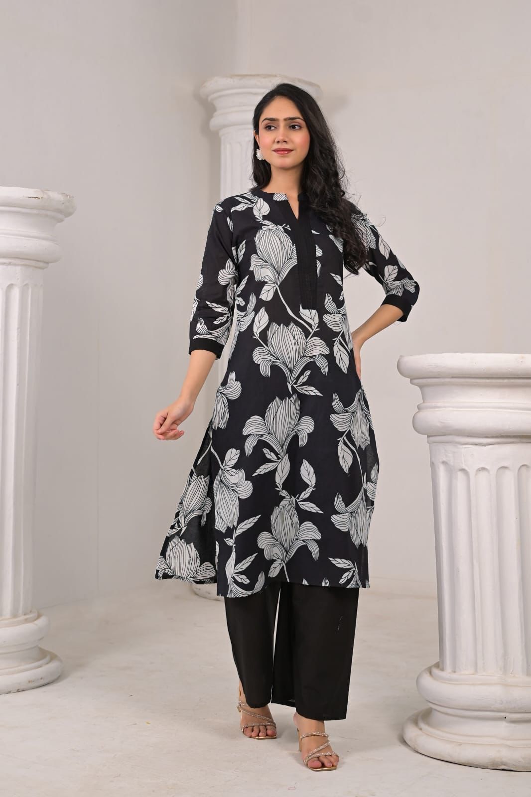 FLORAL PRINT PURE COTTON CO-ORD SET