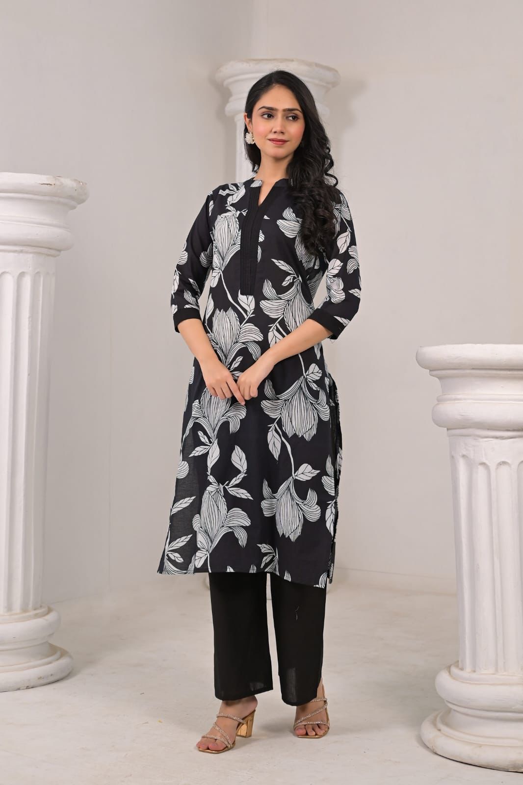 FLORAL PRINT PURE COTTON CO-ORD SET