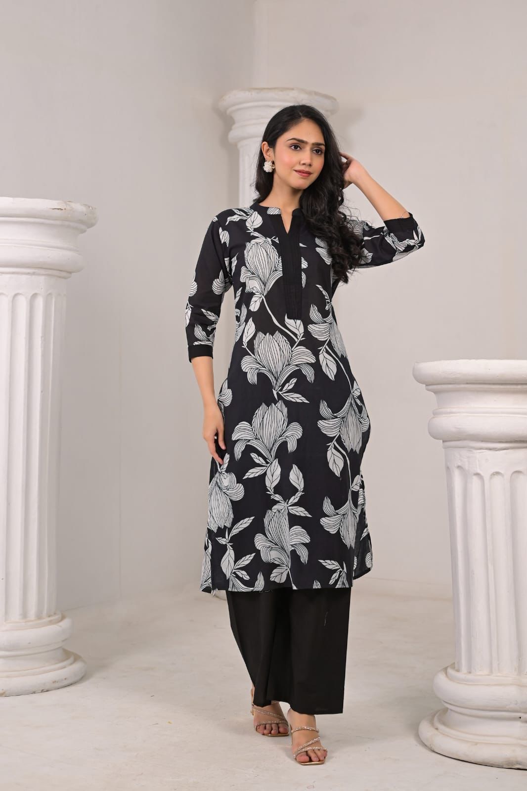 FLORAL PRINT PURE COTTON CO-ORD SET