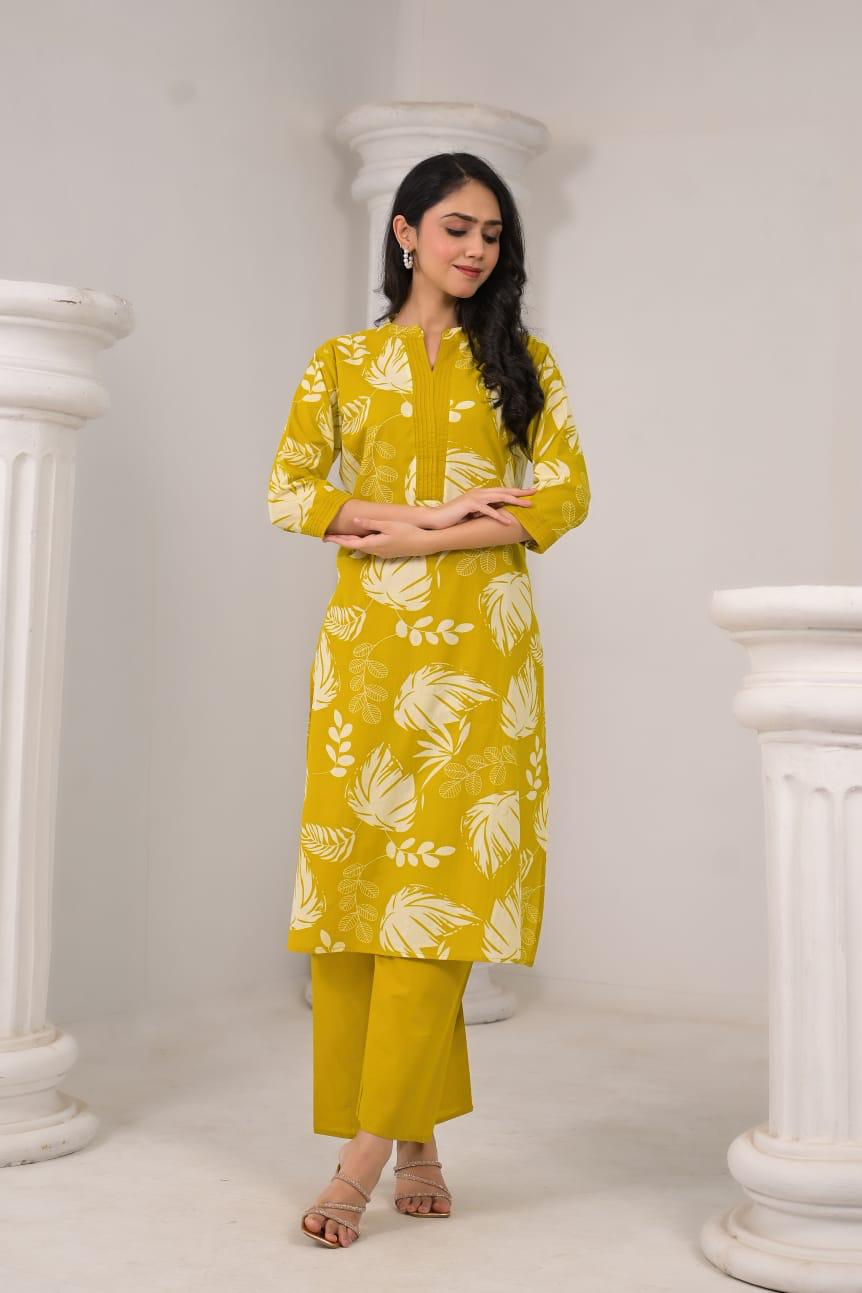 FLORAL PRINT PURE COTTON CO-ORD SET