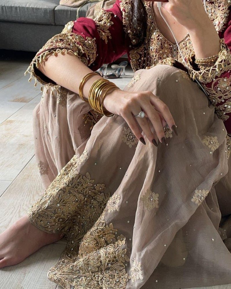 SHIMAR DESIGNER GHARARA SET OF 3