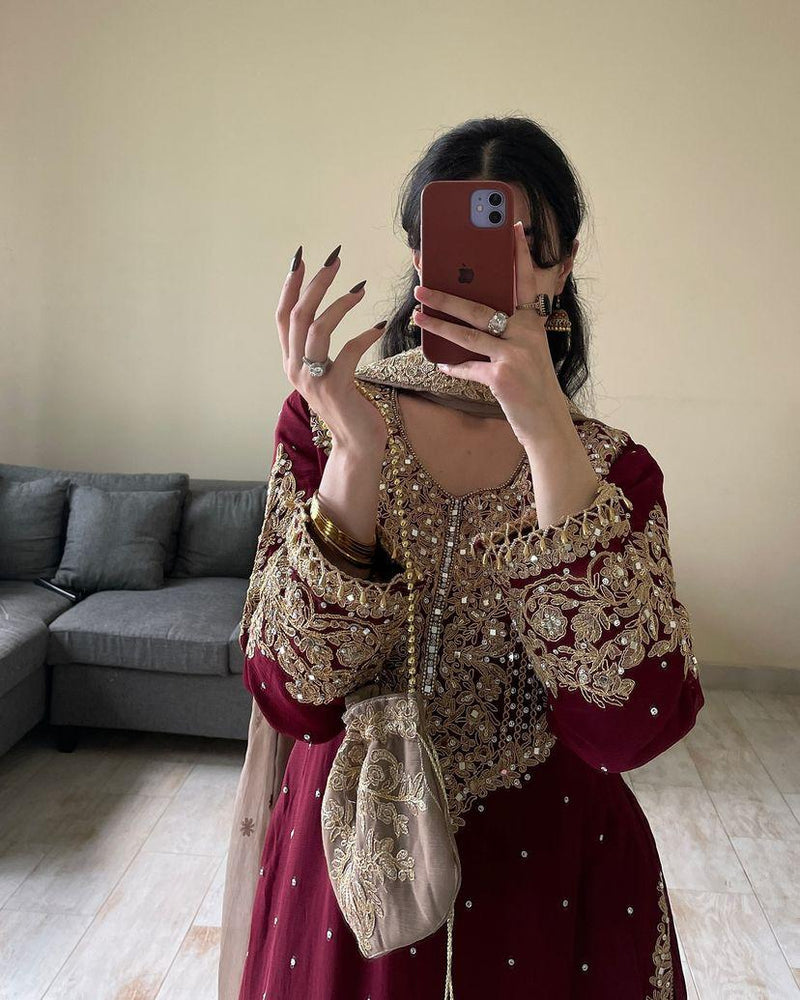 SHIMAR DESIGNER GHARARA SET OF 3