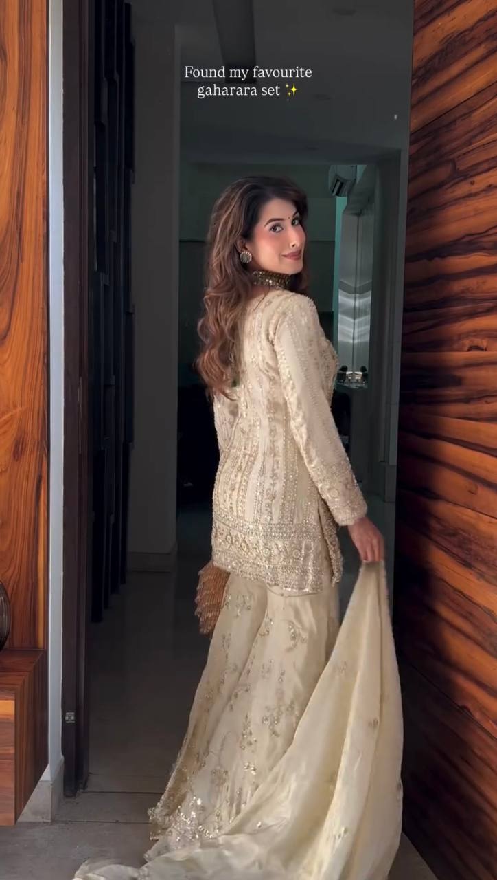 WEDDING SPECIAL TOP - PLAZZO & DUPATTA