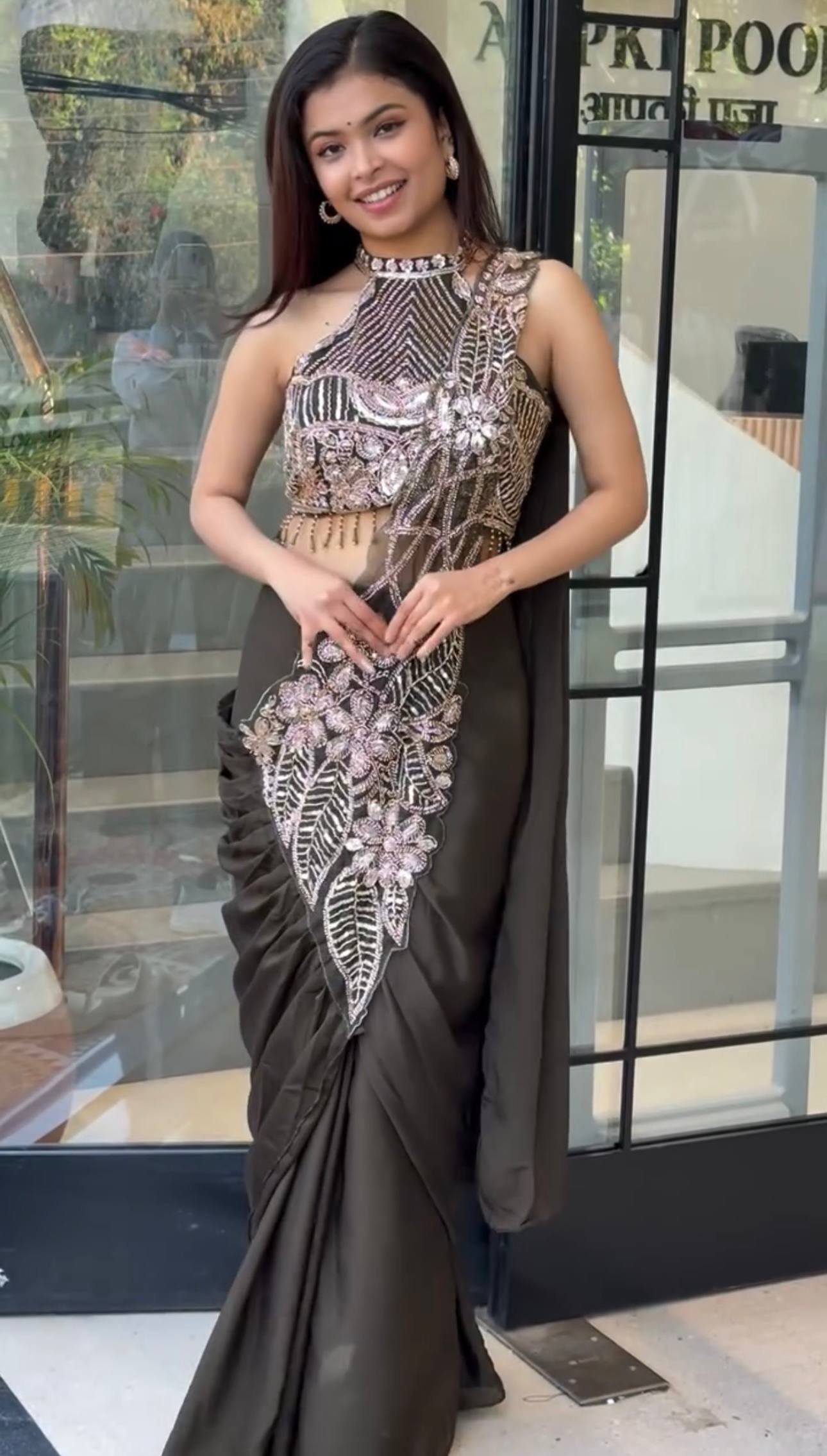 MERAGI - READY WEAR SAREE (Fully Stitched)