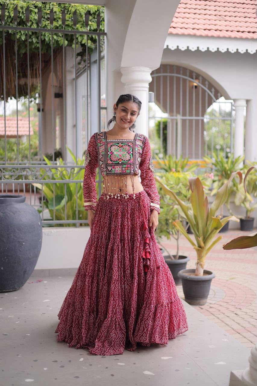 GEORGETTE NAVRATRI CHANIYA CHOLI SET