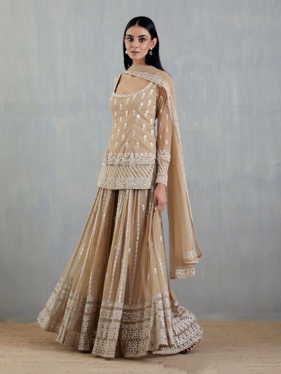 SHARARA KURTA SET - (SET OF 3)