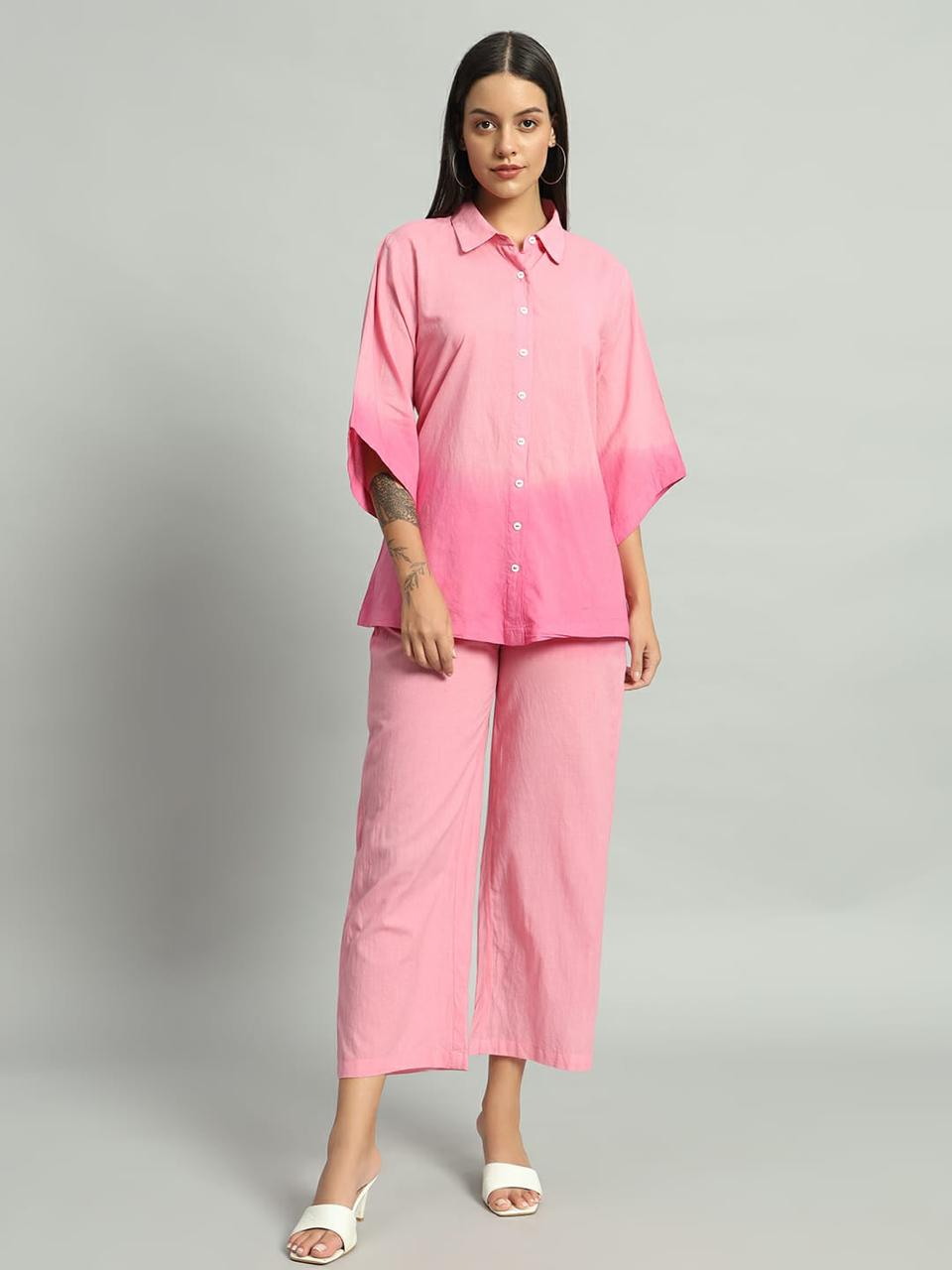 TIE-DYE CO-ORD SET (PEACH)