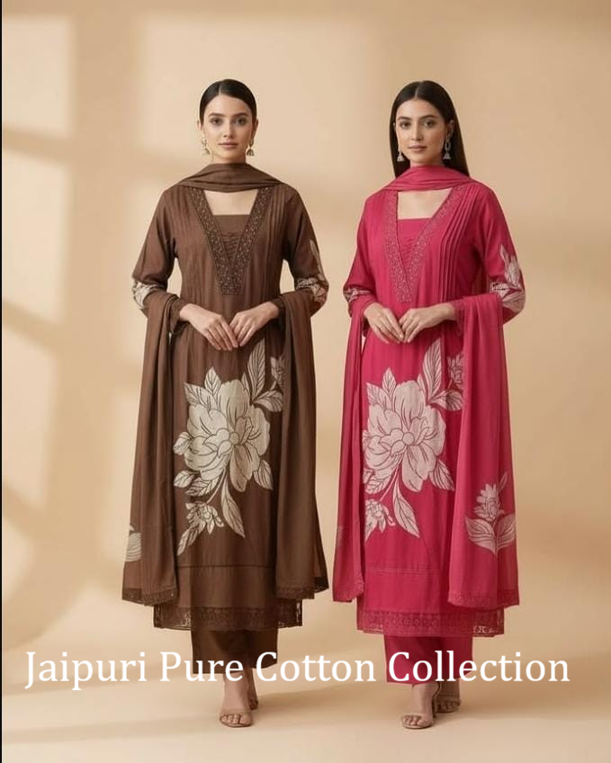 Jaipuri Pure Cotton Collection