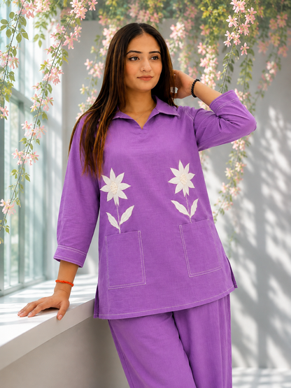 PREMIUM COTTON SLUB CO-ORD SET