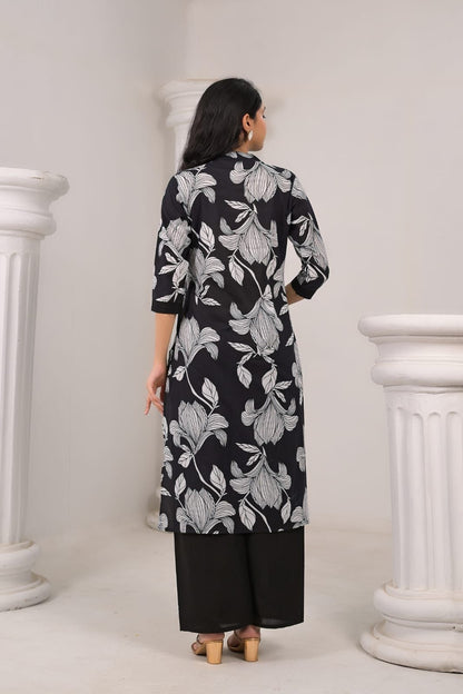 FLORAL PRINT PURE COTTON CO-ORD SET