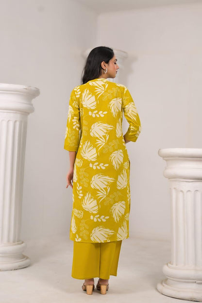 FLORAL PRINT PURE COTTON CO-ORD SET
