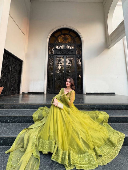 RAANJHANAA - HEAVY FLAIR KEDIYA STYLE ANARKALI GOWN