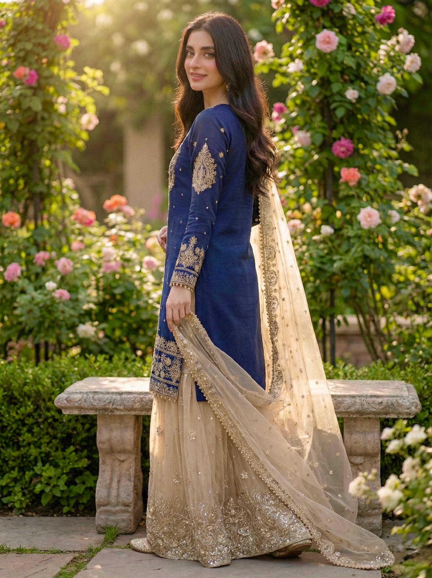 SHIMAR DESIGNER GHARARA SET