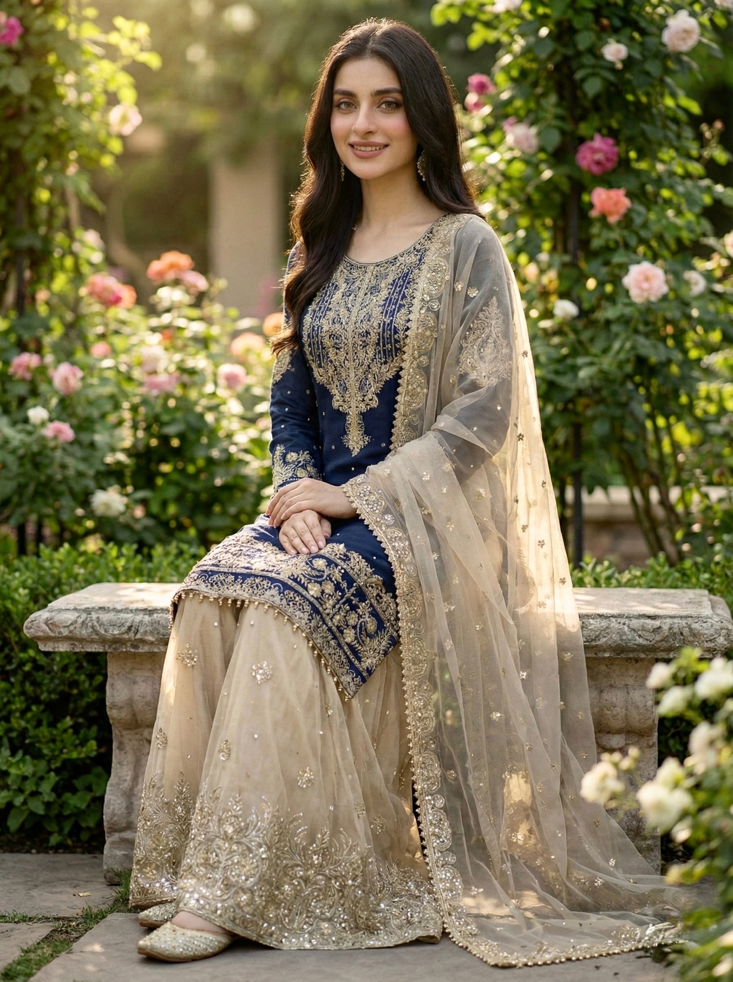 SHIMAR DESIGNER GHARARA SET