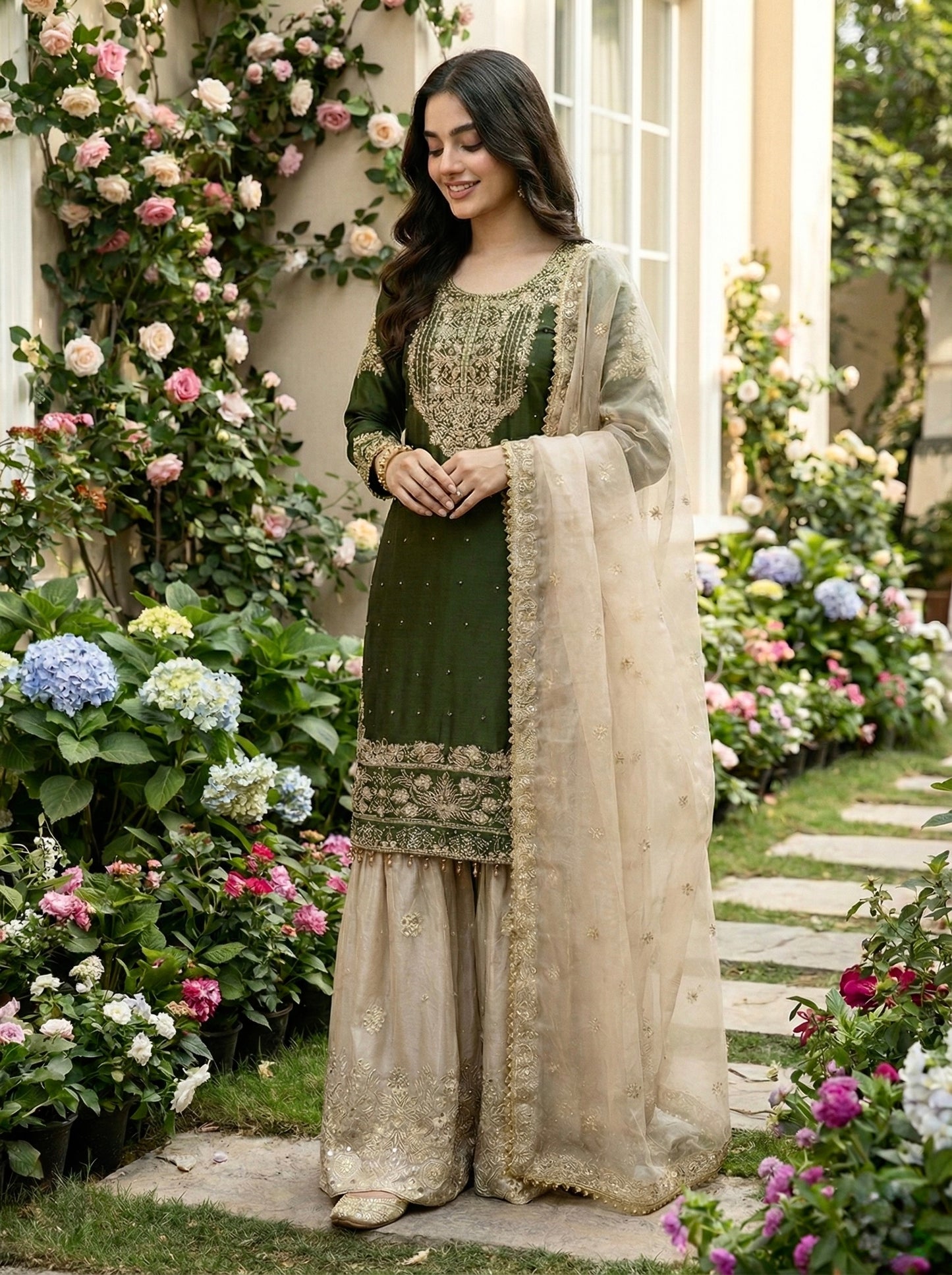 SHIMAR DESIGNER GHARARA SET