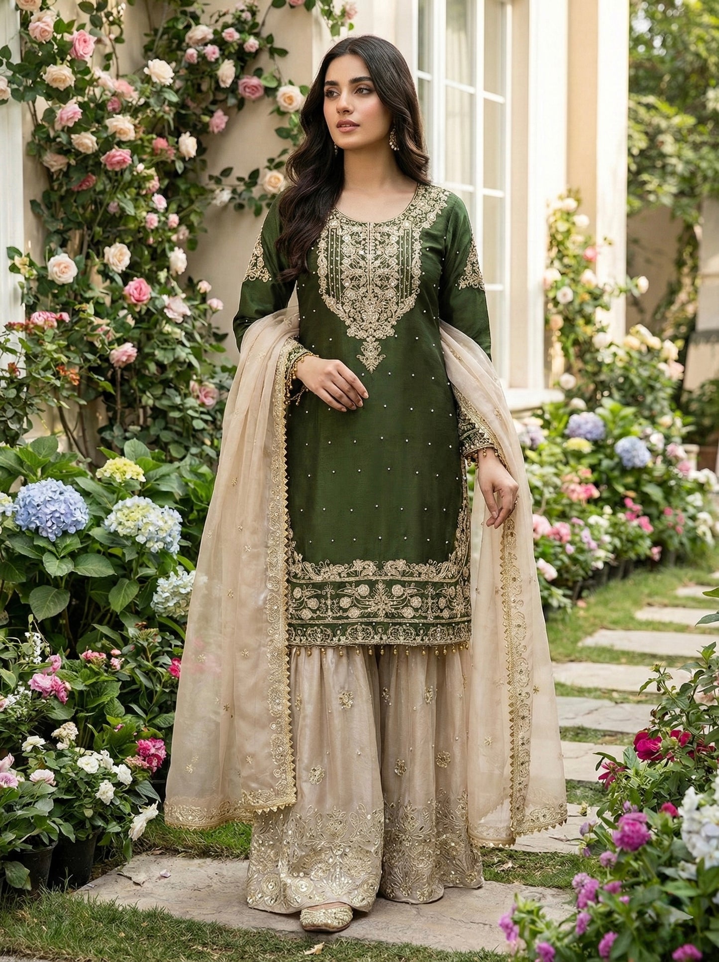 SHIMAR DESIGNER GHARARA SET