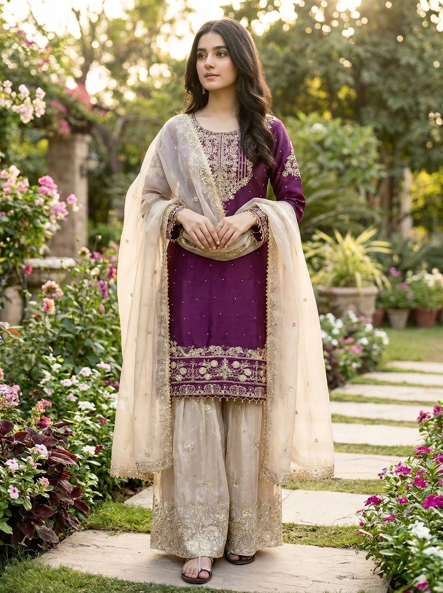 SHIMAR DESIGNER GHARARA SET