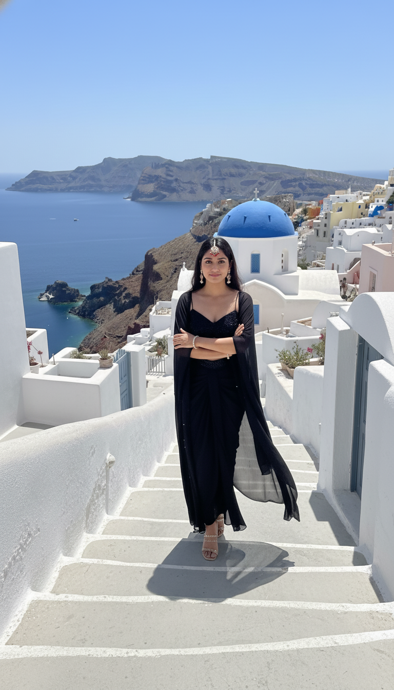 InCottoM - Special Indo Western Dhoti Style with Designer Shrug and Choli - SET OF 3