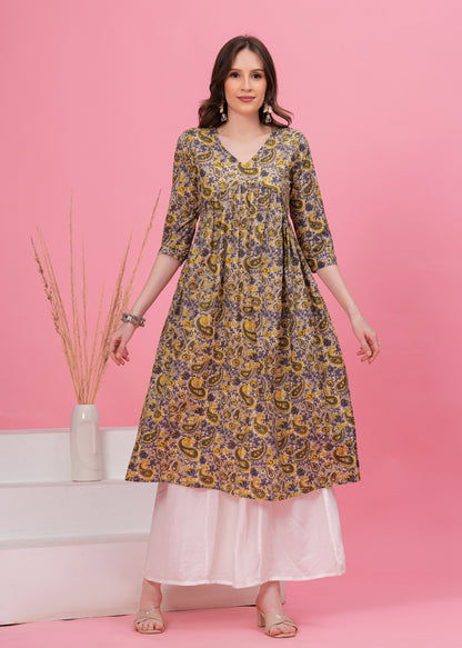 COTTON ELEGANT LONG KURTI
