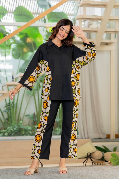 BREEZY - CO-ORD SET BLACK