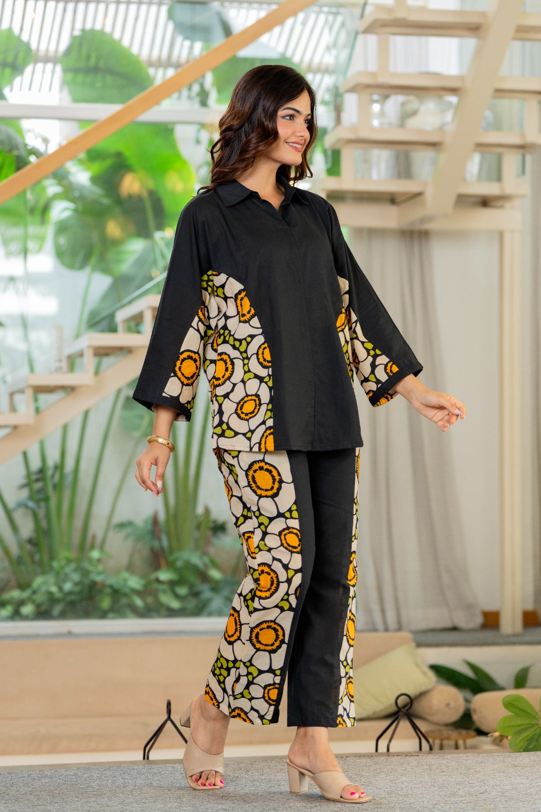 BREEZY - CO-ORD SET BLACK