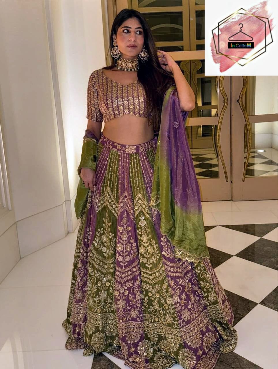 NAZAAKAT - DESIGNER SEQUENCE WORK LAHENGA