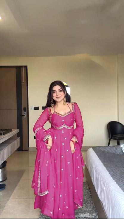 ZARKAN - ANARKALI 3-PIECE SET