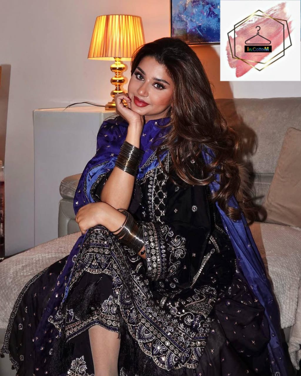 ENHANCE THE BEAUTY OF YOUR WARDROBE WITH THIS NEWLY LAUNCHED VELVET KURTI-PLAZZO SET