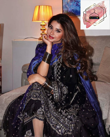 ENHANCE THE BEAUTY OF YOUR WARDROBE WITH THIS NEWLY LAUNCHED VELVET KURTI-PLAZZO SET