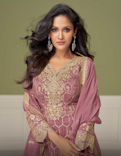 SIMAR SILK TOP DUPATTA & GHARARA SET OF 3