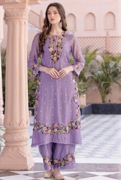 HEAVY LONG KURTA WITH PANT & DUPATTA