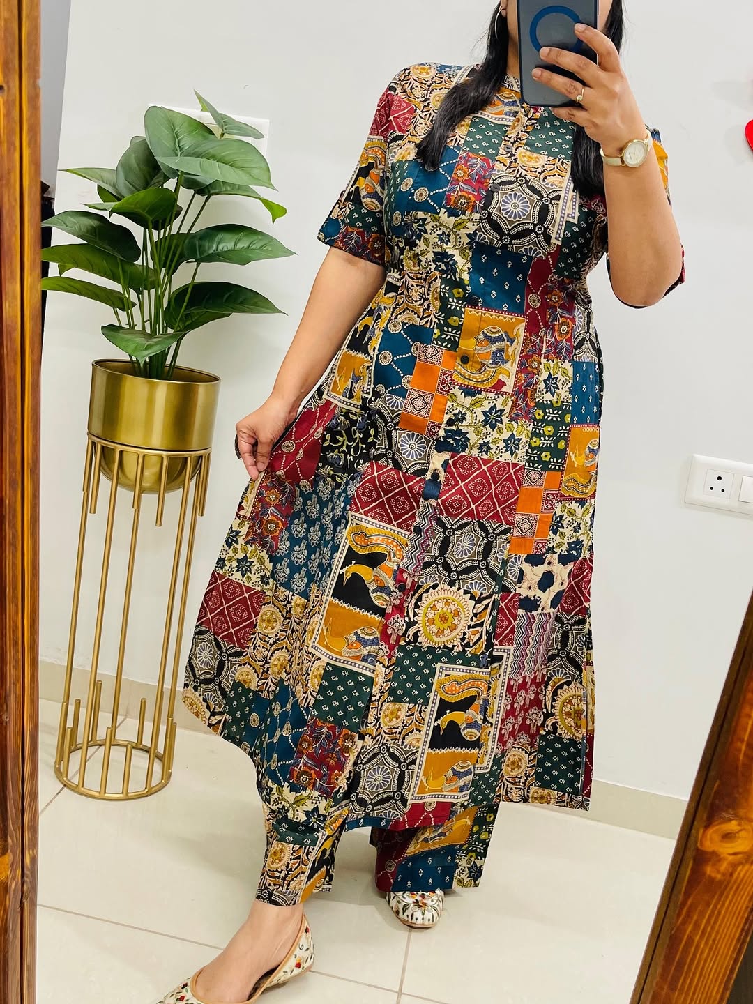 JAIPURI KALAMKARI COTTON CO-ORD SET