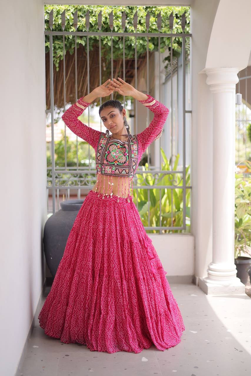 GEORGETTE NAVRATRI CHANIYA CHOLI SET