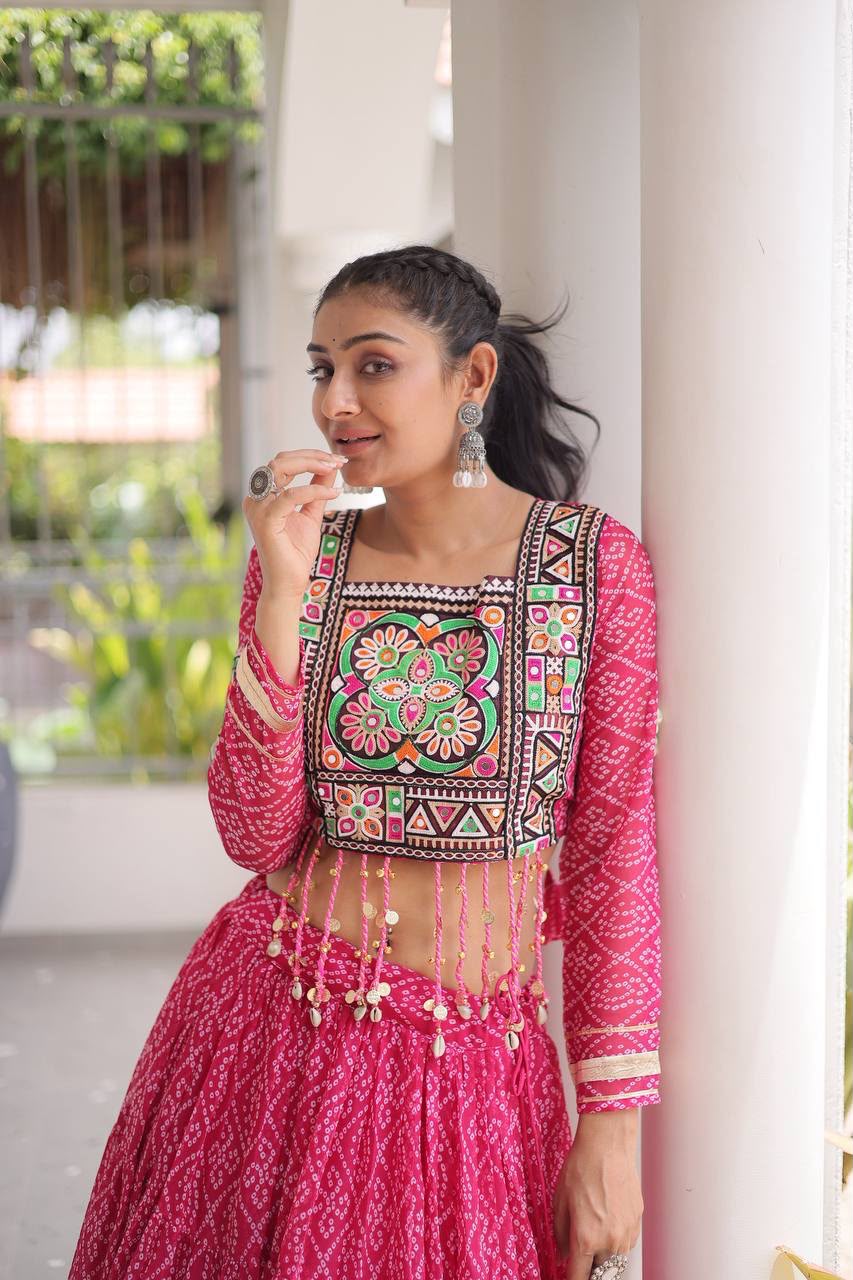 GEORGETTE NAVRATRI CHANIYA CHOLI SET