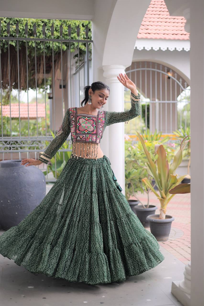GEORGETTE NAVRATRI CHANIYA CHOLI SET