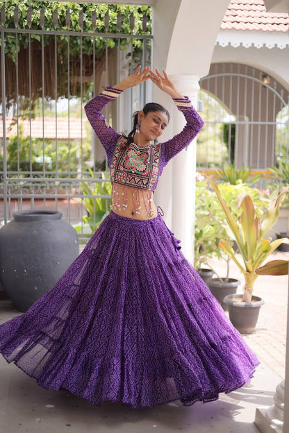 GEORGETTE NAVRATRI CHANIYA CHOLI SET