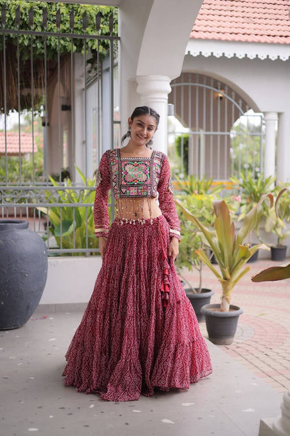 GEORGETTE NAVRATRI CHANIYA CHOLI SET