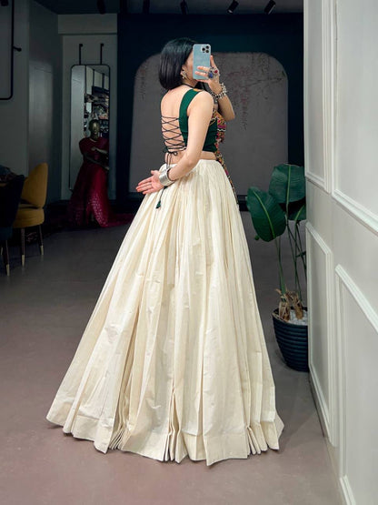 OFF-WHITE NAVRATRI CHANIYA CHOLI