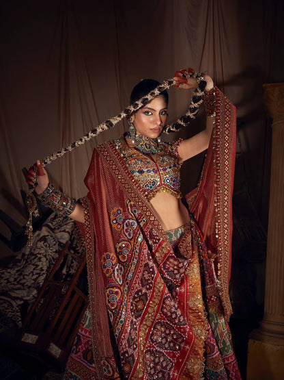 ROYAL MULTI COLOR NAVRATRI CHANIYA CHOLI SET