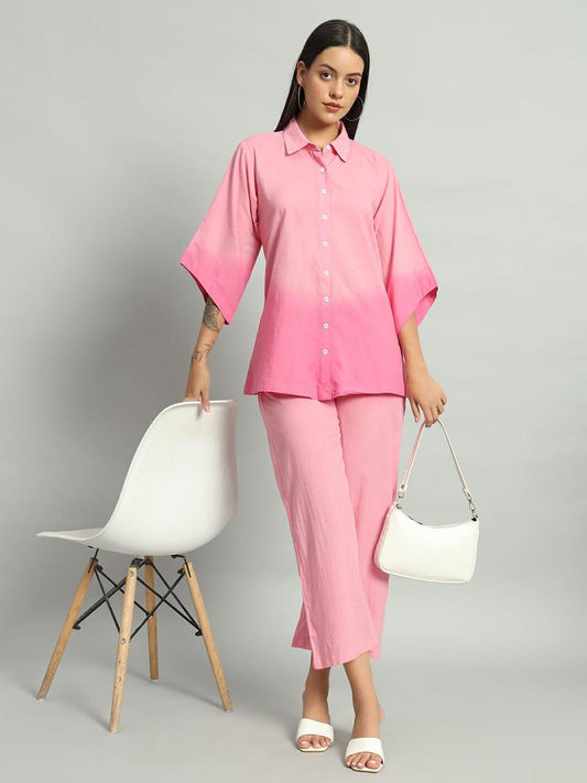TIE-DYE CO-ORD SET   (PEACH)