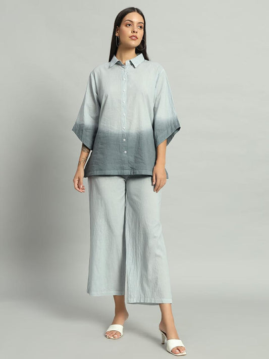 TIE-DYE CO-ORD SET (GRAY)