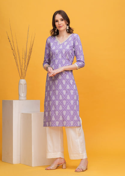 COTTON ELEGANT LONG KURTI