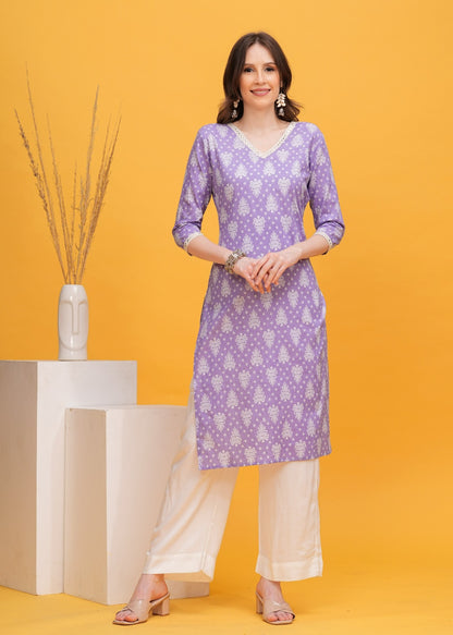 COTTON ELEGANT LONG KURTI