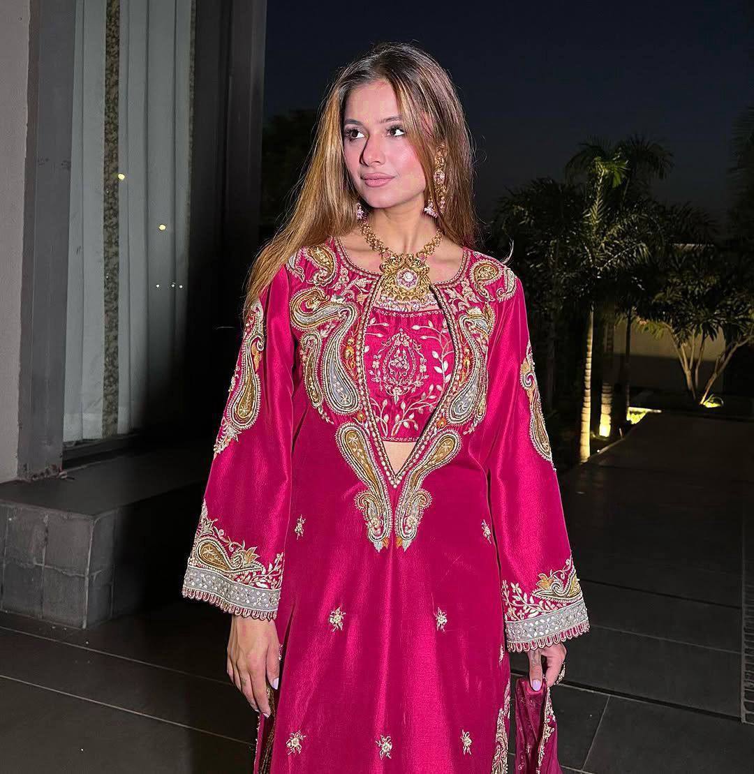ZAARKA - CHINON BLOUSE SUIT SET