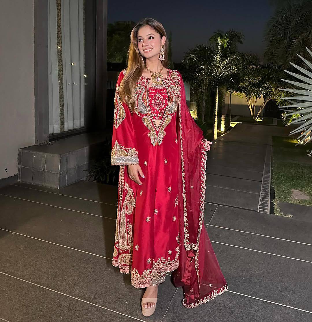 ZAARKA - CHINON BLOUSE SUIT SET