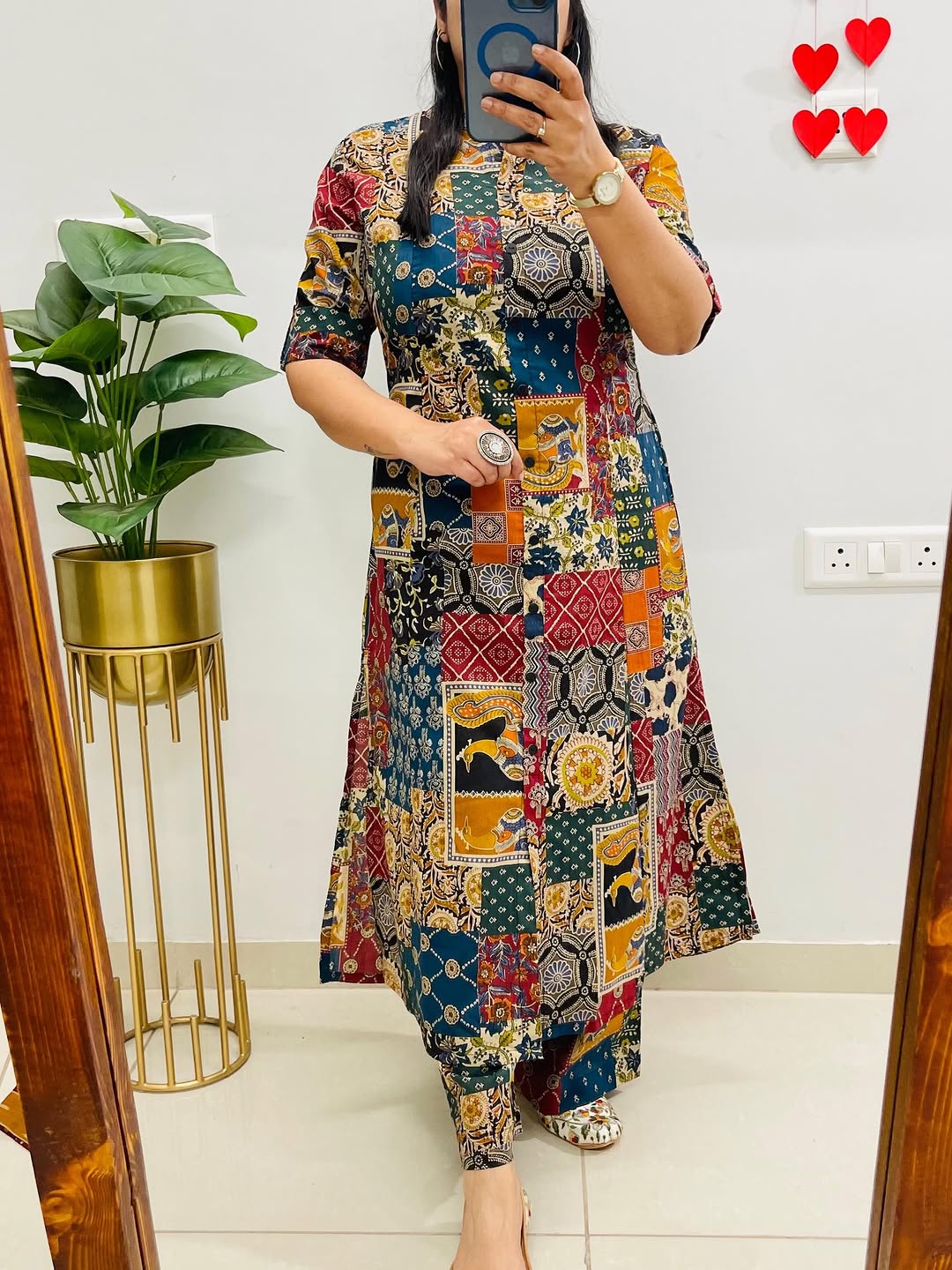 JAIPURI KALAMKARI COTTON CO-ORD SET