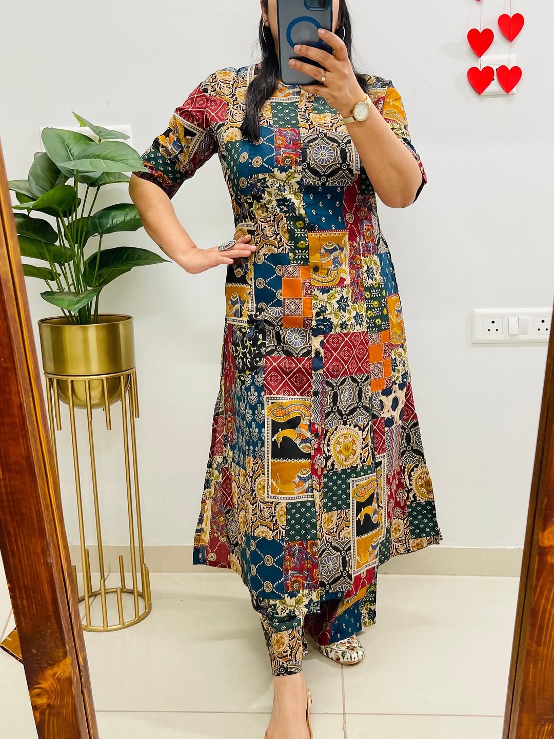 JAIPURI KALAMKARI COTTON CO-ORD SET