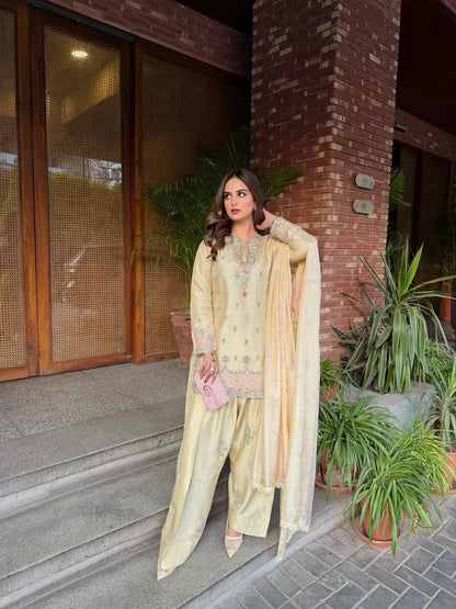 PAKISTANI STYLE FARSI SALWAR SUIT SET
